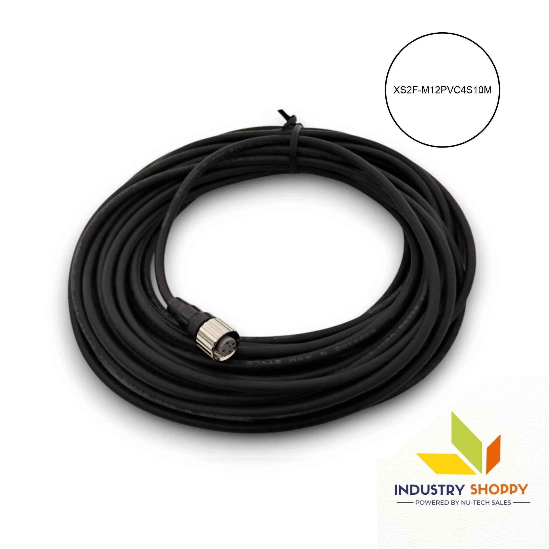 Omron XS2F-M12PVC4S10M Cable Omron XS2F-M12PVC4S10M Cable